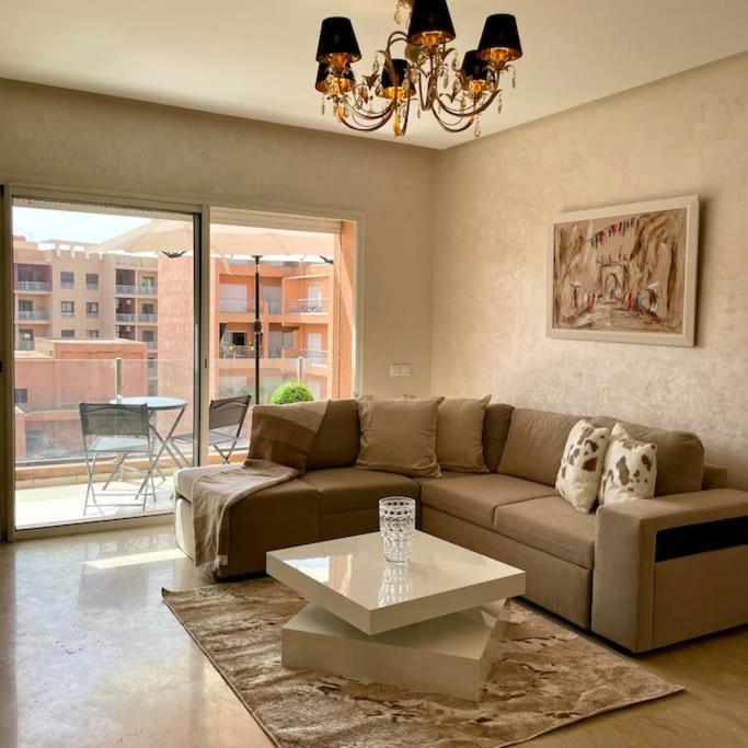 Appartement Centre Gare Gueliz Chic Et Cosy De Marrakech มาร์ราเกช ภายนอก รูปภาพ