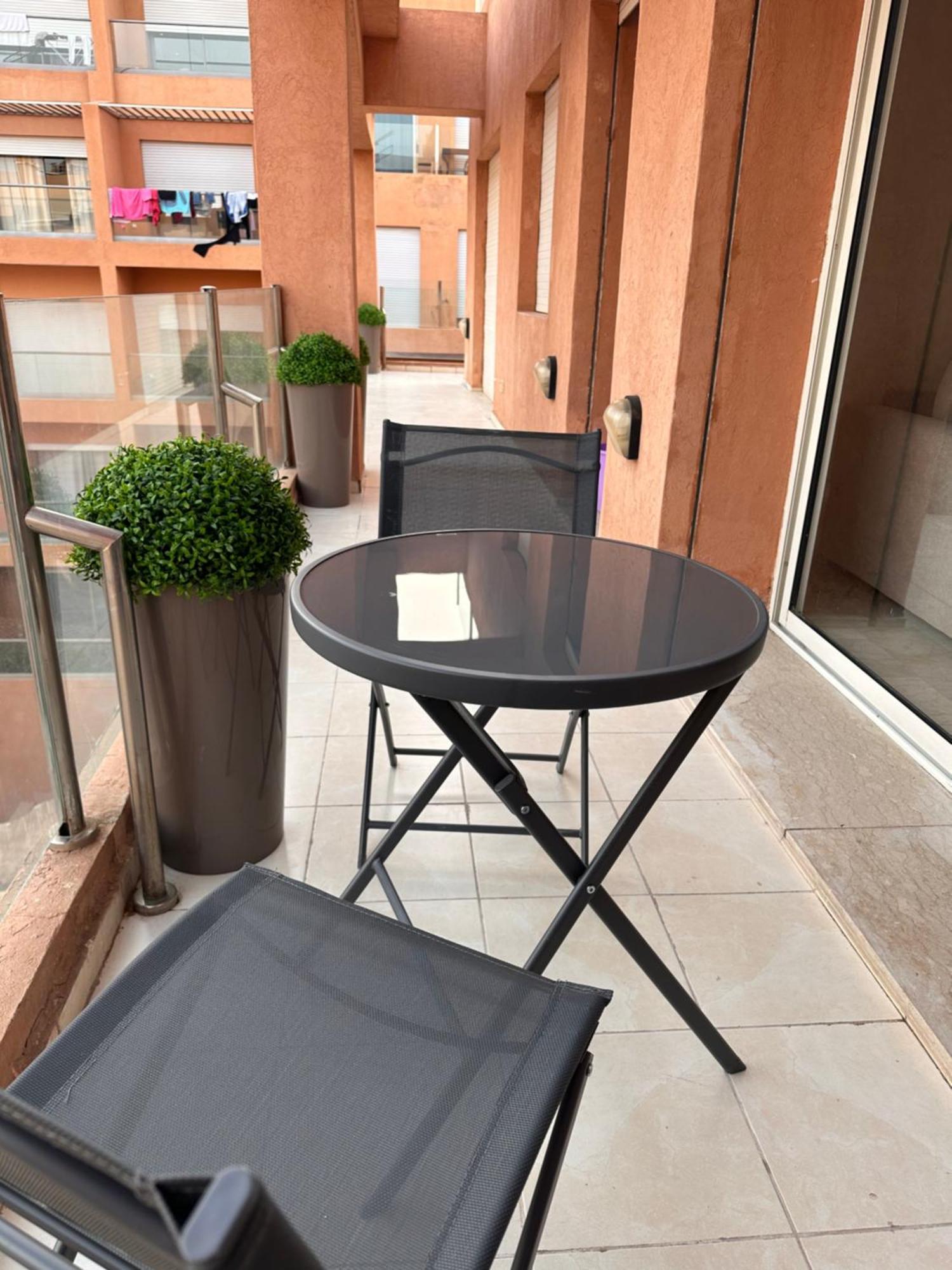 Appartement Centre Gare Gueliz Chic Et Cosy De Marrakech มาร์ราเกช ภายนอก รูปภาพ